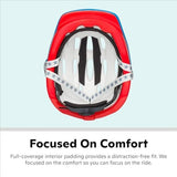 Schwinn Classic Toddler and Baby Bike Helmet for Boys and Girls, Dial Fit Adjustment and Full Range Padding, Extended Lower Shell