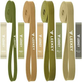 LEEKEY Resistance Bands Set for Pull-Up Assistance & Full-Body Training, Multi-Level Exercise Bands with Bag for Home Workouts, Physical Therapy, Strength Training (Men/Women)