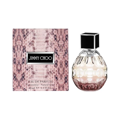 JIMMY CHOO - Signature Eau de Parfum - Women's Perfume - Floral & Fruity - With notes of Tea Rose, Tiger Orchid & Cedarwood - 1.3 Fl Oz