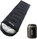 Atarashi Camping Sleeping Bag- 4 Seasons for Adults, Light, Warm, Extra-Large with Compression Sack- Great for Hiking, Backpacking & Outdoor Adventures