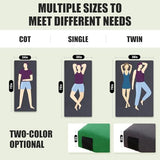 3 Inch Thick Memory Foam Sleeping Pad Camping Mattress,Portable Roll up Mattress-Car/Tent/Cot/Floor,Comfortable Sleeping Mats for Guests Kids Adult Sleepover