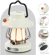 HOMY New Gear lamp for Kids Set Toddler Flashlight Convenient LED Light Rechargeable Battery Operated Outdoor Indoor Essentials Table Portable Night Light White Snail Electric Camping Lanterns Gift