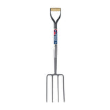 Spear & Jackson Neverbend Professional Digging Fork – Heavy-Duty Forged Carbon Steel Garden Fork for Tough Soil and Cultivation