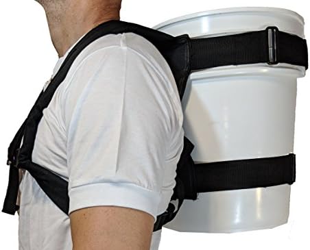 Backpack for 5 Gallon Buckets for Fishing, Picking Apples and Sports