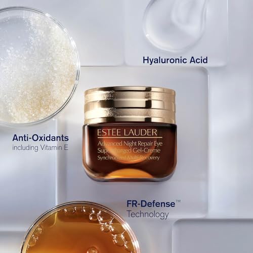Estée Lauder Advanced Night Repair Eye Supercharged Gel-Cream Synchronized Multi-Recovery | Eye Cream for Dark Circles, 0.5 Fl Oz