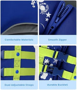 Gogokids Toddler Swim Vest, Kids Floaties – Boys & Girls Buoyancy Jacket, Swimming Aid for Pool & Beach, Fits 2-8 Years / 22-60 lbs