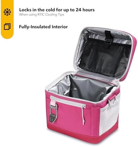RTIC 15 Can Everyday Cooler, Soft Sided Portable Insulated Cooling for Lunch, Beach, Drink, Beverage, Travel, Camping, Picnic, for Men and Women