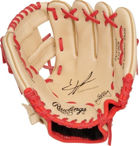 Rawlings | Sure Catch T-Ball & Youth Baseball Glove | Sizes 9.5" - 11.5" | Multiple Styles