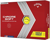 Callaway Golf 2022 Chrome Soft Golf Balls (True Track (Red/Blue)