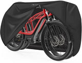 Bike Cover for 2 Bikes - 600D Bike Covers Outdoor Storage Waterproof & Heavy Duty, Bicycle Cover for 2 eBike, Mountain Bike, Road Bike, Hybrid Bike, Beach Cruiser Bike, Scooter and More