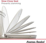 American Standard 5503B00B.020 Transitional Slow-Close Round Front Toilet Seat, White
