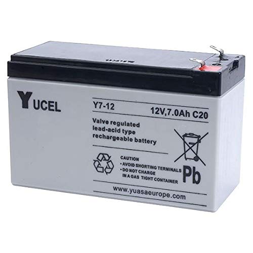 Yucel - Lead Yucel 12V 7Ah Y7-12 battery - Y7-12