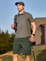 NORTHYARD Men's Casual Cargo Shorts Lightweight 9" Hiking Golf Work Quick Dry Camping Outdoor Travel Fishing with 7 Pockets