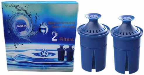 Elite Water Filter Lasting 6 Months-Efficient Long-Life Elite Filter, Replacement for Brita Pitcher Water Filter and Dispensers, Etc.,BPA FREE (2 Count)