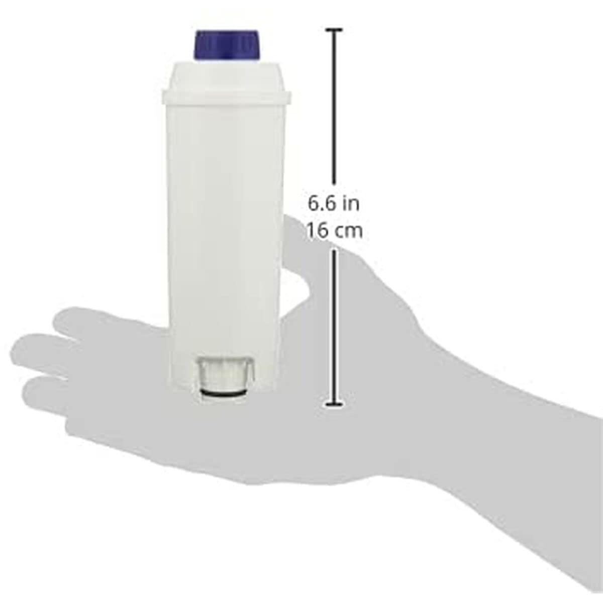 De'Longhi Replacement Water Filter for Select Espresso Machines, DLSC002
