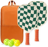 Pickleball Paddles Set of 2/4- USAPA Approved Graphite/Fiberglass Pickleball Racket, 2 Pickleball Rackets, 4 Balls and 1 Portable Carry Bag, Aesthetic Pickle Ball Set for Men Women Beginners