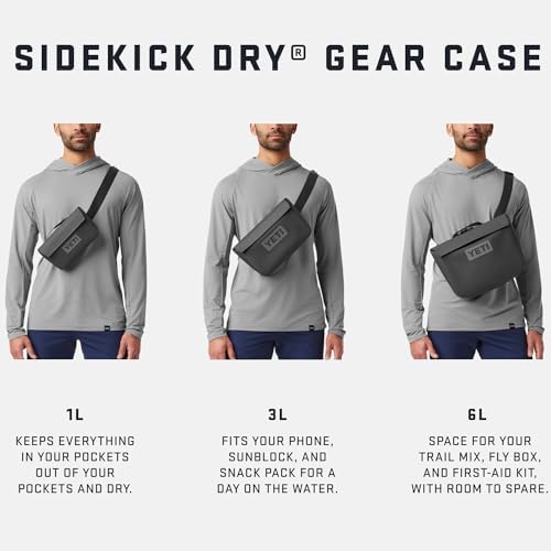 YETI Sidekick Dry Waterproof Gear Case and Bag Accessory
