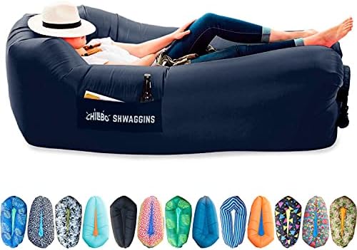 Chillbo Inflatable Couch – Cool Inflatable Chair. Upgrade Your Camping Accessories. Easy Setup is Perfect for Hiking Gear, Beach Chair and Music Festivals.