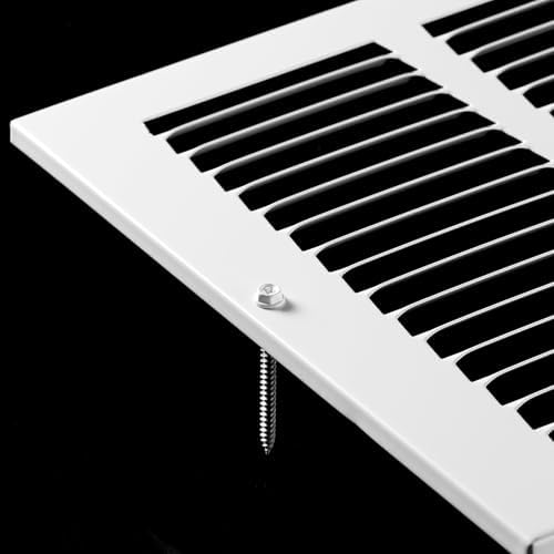 30x6 Return Air Grille(Duct Opening Size),Air Return Vent Cover,Flat Vent Cover,Rejillas De Aire Acondicionado para Casa,Return Air Grilles,Outer Dimensions:31.75"Wx7.75"H(30"W x 6"H, Duct Opening)