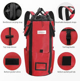 AOLEBA Arborist Rope Storage Bag Tree Climbing Rock Rope Bucket Backpack Rope Storage Bag Large Capacity 1680D Thicken Nylon Material with Hand Straps, Side Pockets