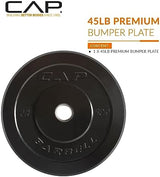 CAP Barbell Rubber Olympic Bumper Plate | Multiple Options/Colors