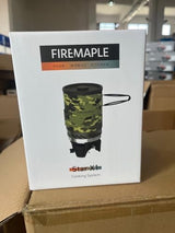 Fire-Maple "Fixed Star 1" Personal Cooking System | Pot/Jet Burner Stove System with Electric Ignition | Ideal for Hiking, Camping, Backpacking, Fishing, Hunting Trips and Emergency Use