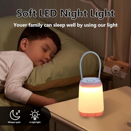 6 Pack LED Camping Light, 3 Modes Battery Powered Night Light for Indoor and Outdoor Emergency Light, Tent Lantern, Camping, Gifts (Includes 18 AAA Batteries)