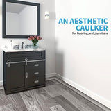 Art3d Self Adhesive Vinyl Strip for Joining Floor Gaps, Carpet Thresholds - 10 FT, 1.57in, Gray