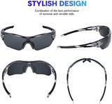 BEACOOL Polarized Sports Sunglasses for Men Women Youth Baseball Cycling Running Driving Fishing Golf Motorcycle TAC Glasses