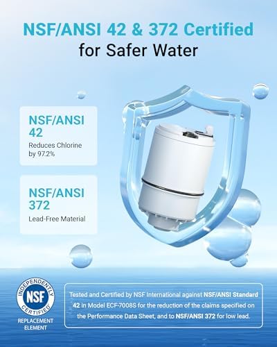 AQUACREST RF3375 NSF Certified Water Filter, Compatible with Pur® RF-3375 (RF33752V2) Faucet Replacement Water Filter, PUR®, PUR®PLUS Faucet Filtration Systems (3 Count, Packing May Vary)