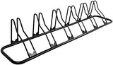 CyclingDeal Bike Rack Floor Parking Bike Stand for up to 6 Bicycles | Indoor, Home & Garage Storage Rack | Stable & Secure Bicycle Stand w/Tire Grooves Up to 29", Holding Plates & Custom Spacing