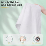40 PCS Disposable Towel Compressed Towel Tablets, Disposable Face Compressed Towel, Compressed Hand Wipe Portable Washcloth, Portable Compressed Coin Tissue for Travel Home and Outdoor Hiking