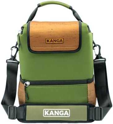 Kanga Insulated Cooler Bag - Soft Cooler Bag - 6 or 12 Can Beer and Seltzer Drink Cooler - Insulated Leak Proof and Durability Tested - Kanga Pouch Cooler
