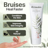Dermaka All-Natural Cream 4 oz – 2 pack Moisturizing Lotion with Arnica, Green Tea, Chamomile & Vitamin E – Hydrating, Fast-Absorbing & Non-Greasy Formula for Healthy-Looking Skin