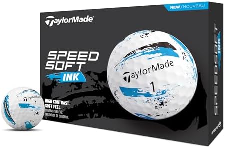 TaylorMade Golf Speed Soft Ink Golf Balls