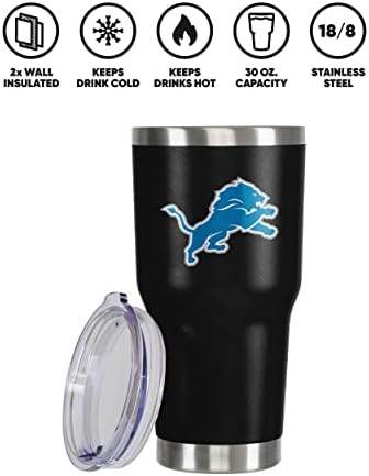 FOCO NFL unisex NFL Team Logo 30oz Insulated Stainless Steel Travel Mug Tumbler