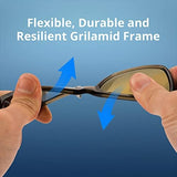 KastKing FlatRock Polarized Sport Sunglasses for Men and Women, Ideal for Driving Fishing Cycling Running, UV Protection