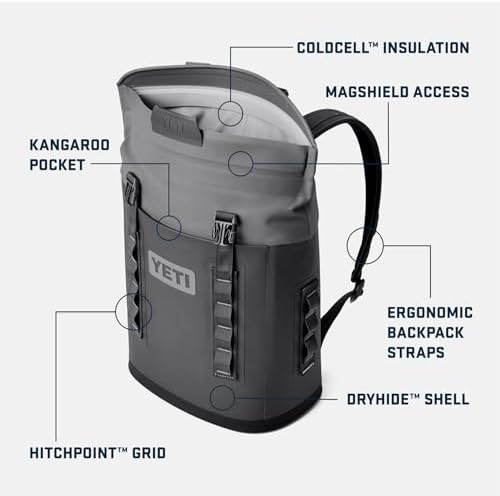 YETI Hopper M Series Backpack Soft Sided Coolers with MagShield Access