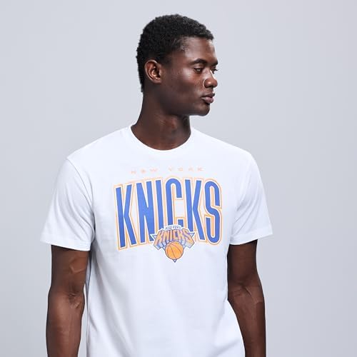 Men's X NBA Officially Licensed Graphic Short Sleeve Lightweight Classic Crew Neck Cotton T-Shirt