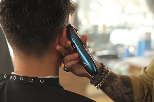 Andis 560974 Limited Edition Slimline Pro Cord/Cordless Beard Trimmer, Lithium Ion T-Blade Trimmer, Close Cutting T-Blade Zero Gapped, Galaxy