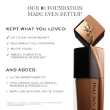 Lancôme Teint Idole Ultra Wear Buildable Full Coverage Foundation - Longwear & Waterproof - Natural Matte Finish - 300N (Medium Skin with Neutral/Peachy Undertones), 1 Fl Oz