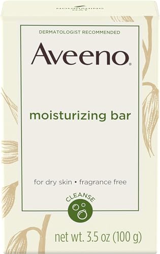AVEENO Naturals Moisturizing Bar for Dry Skin 3.50 oz (Pack of 12) - Packaging May Vary