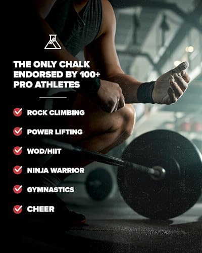 Friction Labs Premium Sports Chalk for Rock Climbing, Weight Lifting, Gymnastics, Tennis & More