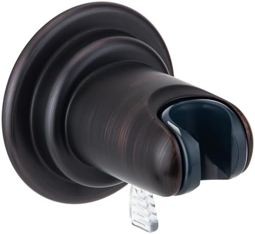 BOPai Vacuum Suction Cup Shower Head Holder, Adjustable 20 Degrees from The Wall - Oil Rubbed Bronze