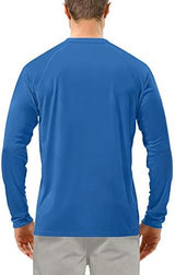 Roadbox Mens UPF 50+ UV Sun Protection Shirts Outdoor Long Sleeve SPF Rash Guard for Fishing Hiking Swimming Running