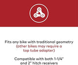 YAKIMA, RidgeBack Tilt-Away Hitch-Mounted Bike Rack for Cars, SUVs, Trucks and More, Fits 1.25” and 2” Hitches