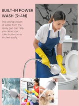 Cobbe Filtered Shower Head with Handheld, High Pressure 7-mode Showerhead with Filters for Hard Water - Remove Chlorine - Reduces Dry Itchy Skin, Patented Paddle Shift Design, Chrome