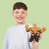 Heroes of Goo Jit Zu WWE Stretchy Superstar The Rock, Stretchy, Stretch These Amazing Goo Filled Fighters with Unique Superstar Gel Filling, They Stretch Up to 3 Times Their Size - Sensory Toys