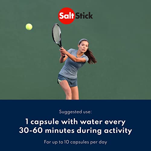 SaltStick Electrolyte Capsules with Vitamin D | Salt Pills with Electrolytes for Running, Endurance Sports Nutrition, Running Supplements | 100 Count Electrolyte Pills