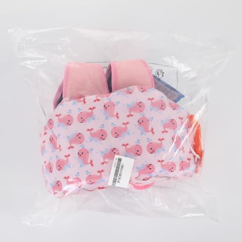 MoKo Toddler Swim Vest for Kids, 20-66 lbs, Arm Floaties with Adjustable Straps, Nylon Material, Swim Vest for Toddlers Learning to Swim